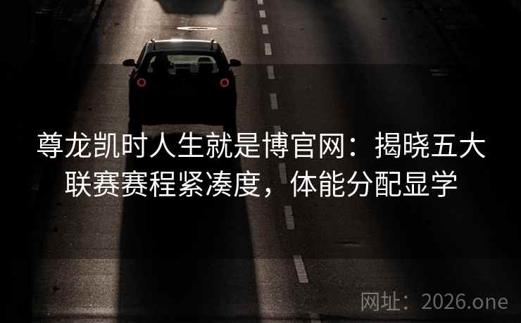 尊龙凯时人生就是博官网：揭晓五大联赛赛程紧凑度，体能分配显学