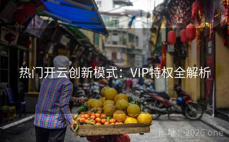 热门开云创新模式：VIP特权全解析