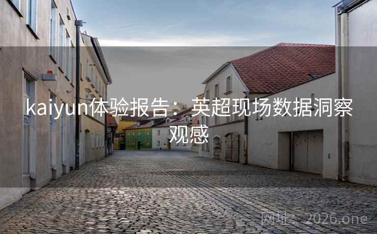 kaiyun体验报告：英超现场数据洞察观感