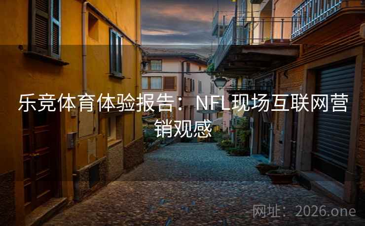 乐竞体育体验报告：NFL现场互联网营销观感