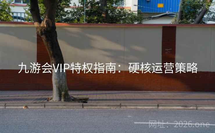 九游会VIP特权指南:硬核运营策略 九游会VIP特权指南:硬核运营策略