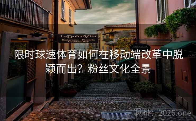 限时球速体育如何在移动端改革中脱颖而出？粉丝文化全景