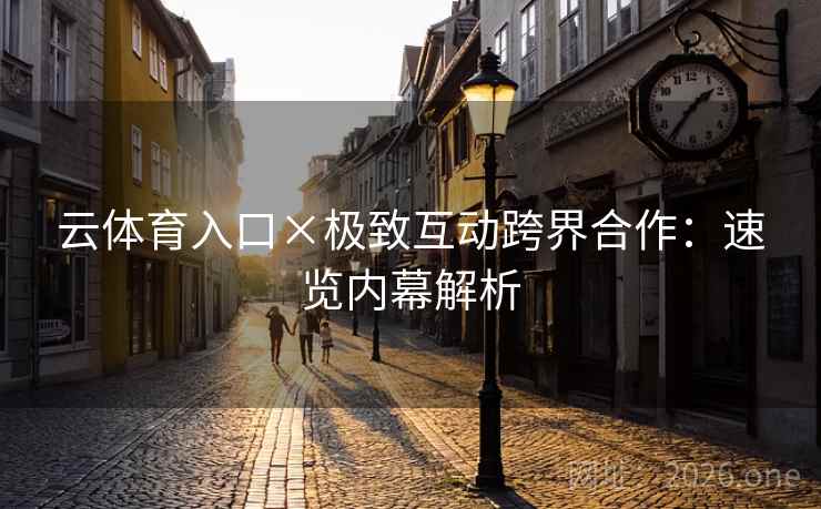 云体育入口×极致互动跨界合作：速览内幕解析